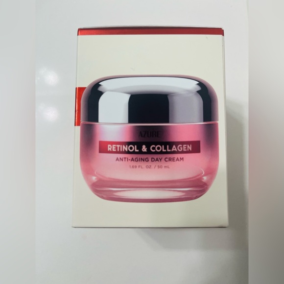 Azure Cosmetics Retinol & Collagen Day Cream - Anti Aging - Picture 3 of 7
